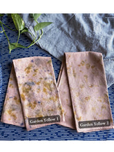 Load image into Gallery viewer, Hand Sewn Organic Fabric Tea Towels