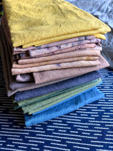 Load image into Gallery viewer, Hand Sewn Organic Fabric Tea Towels